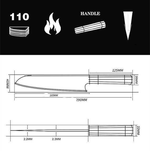 Kirin Damascus Knife: Culinary Mastery in Every Slice