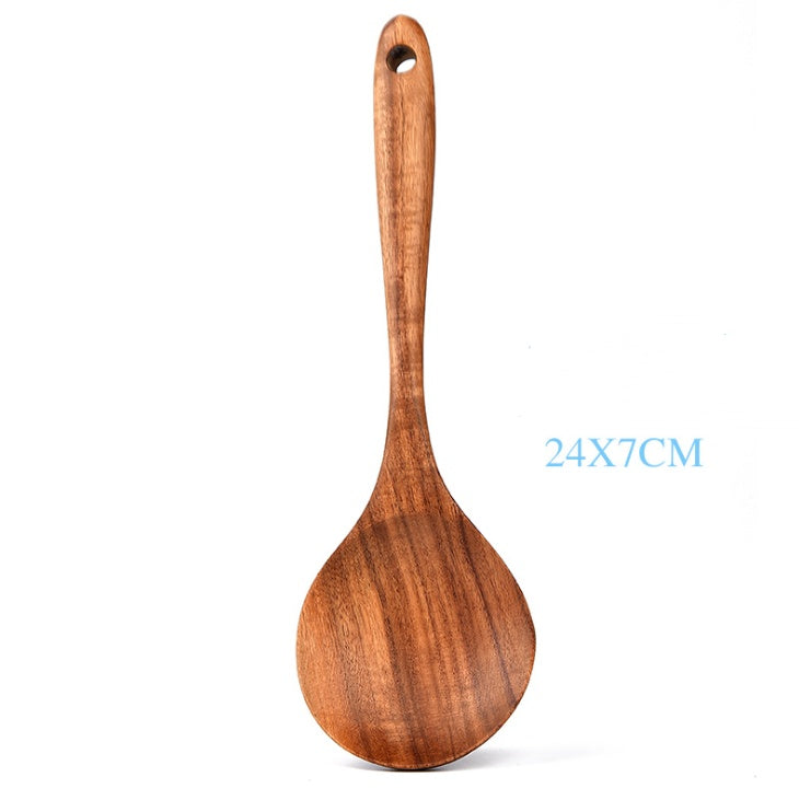 Teak Wood Kitchen Utensil Variety Pack: Elevate Your Culinary Experience