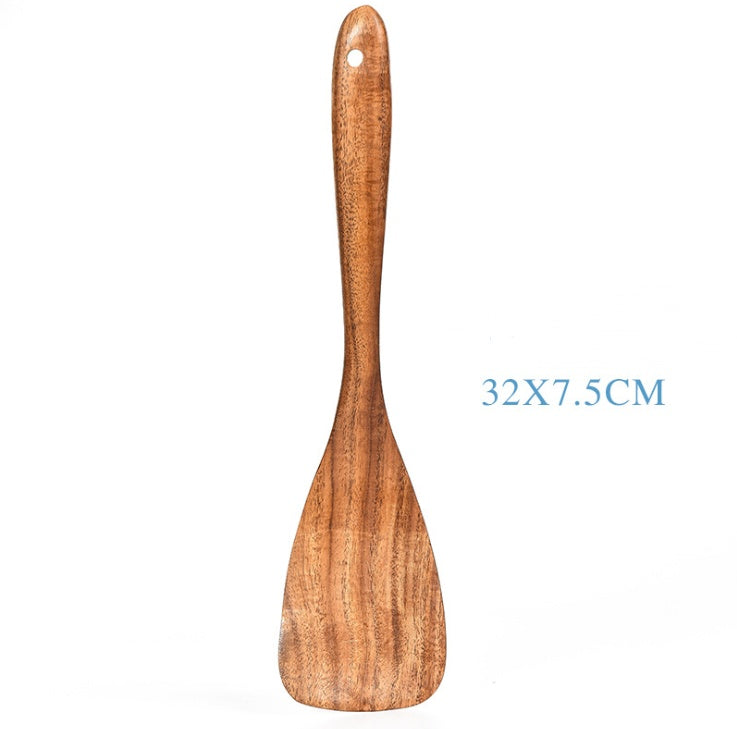 Teak Wood Kitchen Utensil Variety Pack: Elevate Your Culinary Experience