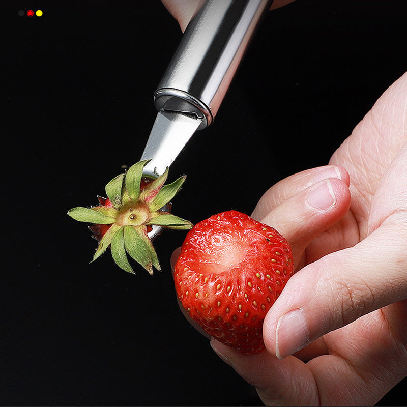 The Strawberry Stem Remover - A Modern Kitchen Essential for Fresh and Effortless Gourmet Experience