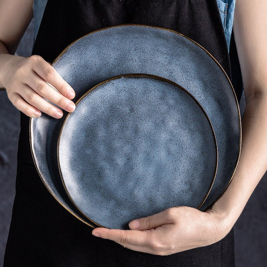 Exquisite Artisan Porcelain Tableware Collection: A Symphony of Irregular Beauty