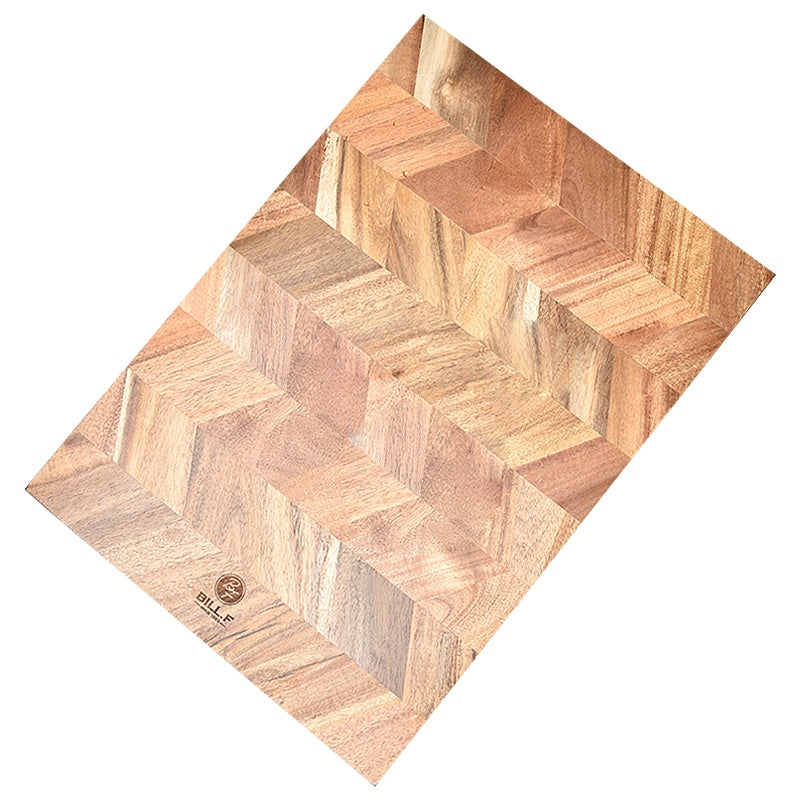 Nordic Style Large Acacia Wood Chopping Board - Perfect for Serving & Cutting