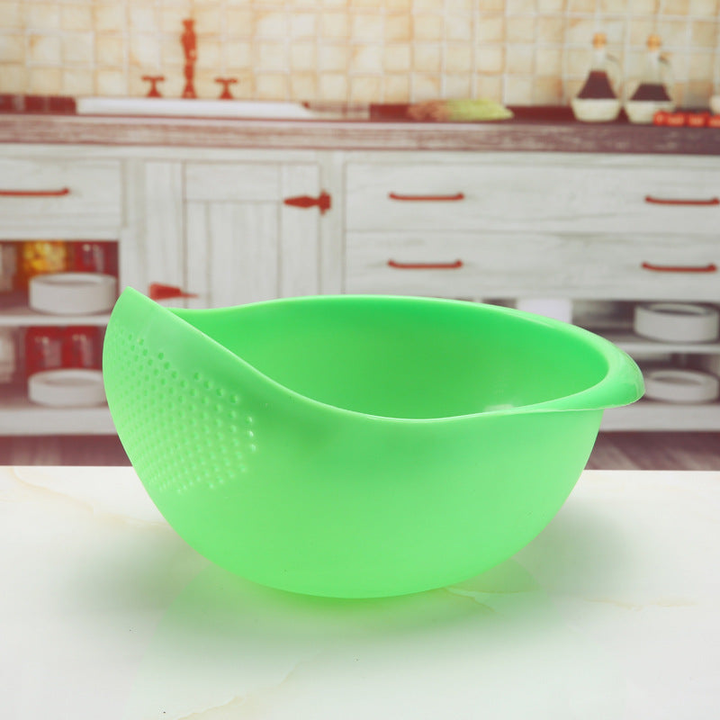 Colorful Rice Sieve for Drainage: A Stylish Kitchen Essential for Rinsing and Draining