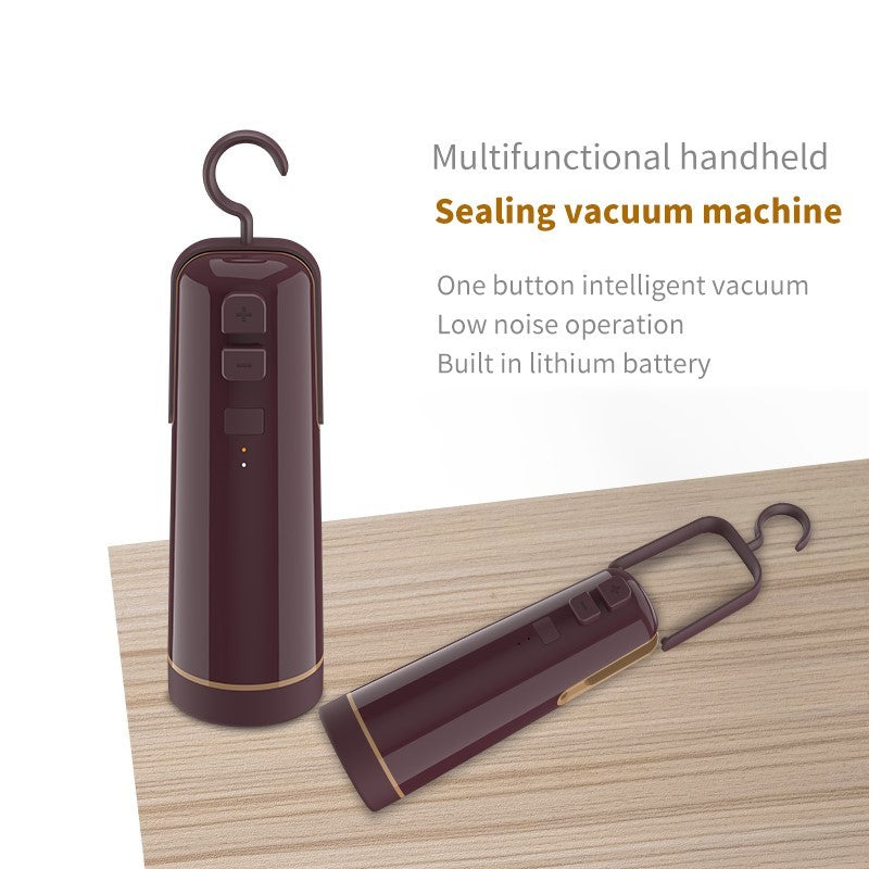 4-in-1 Portable Electric Vacuum Sealer: Lock in Freshness, Unleash Convenience