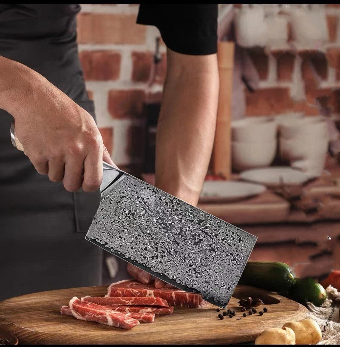 Damascus Kitchen Knife Collection: Elevate Your Culinary Experience with Exquisite Craftsmanship