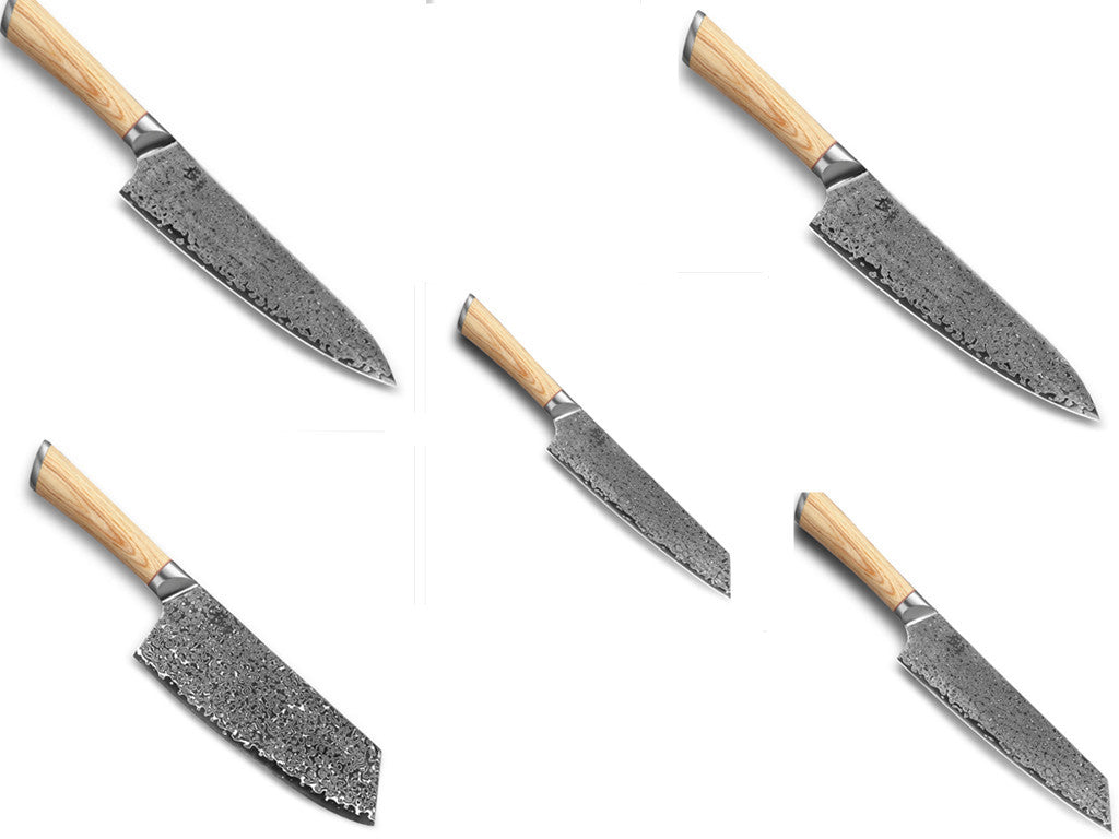 Damascus Kitchen Knife Collection: Elevate Your Culinary Experience with Exquisite Craftsmanship