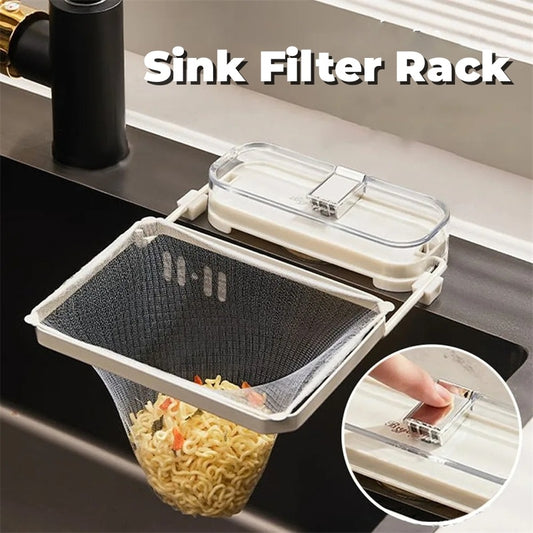 Sink Filter Rack - The Ultimate Kitchen Organization Solution!